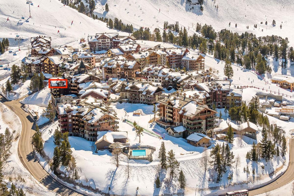 Appartement Style Chalet 5* Vue Mont-Blanc - Arc 1950 Les Arcs  المظهر الخارجي الصورة