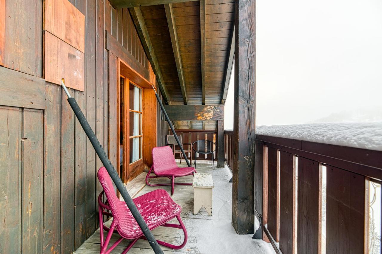Appartement Style Chalet 5* Vue Mont-Blanc - Arc 1950 Les Arcs  المظهر الخارجي الصورة