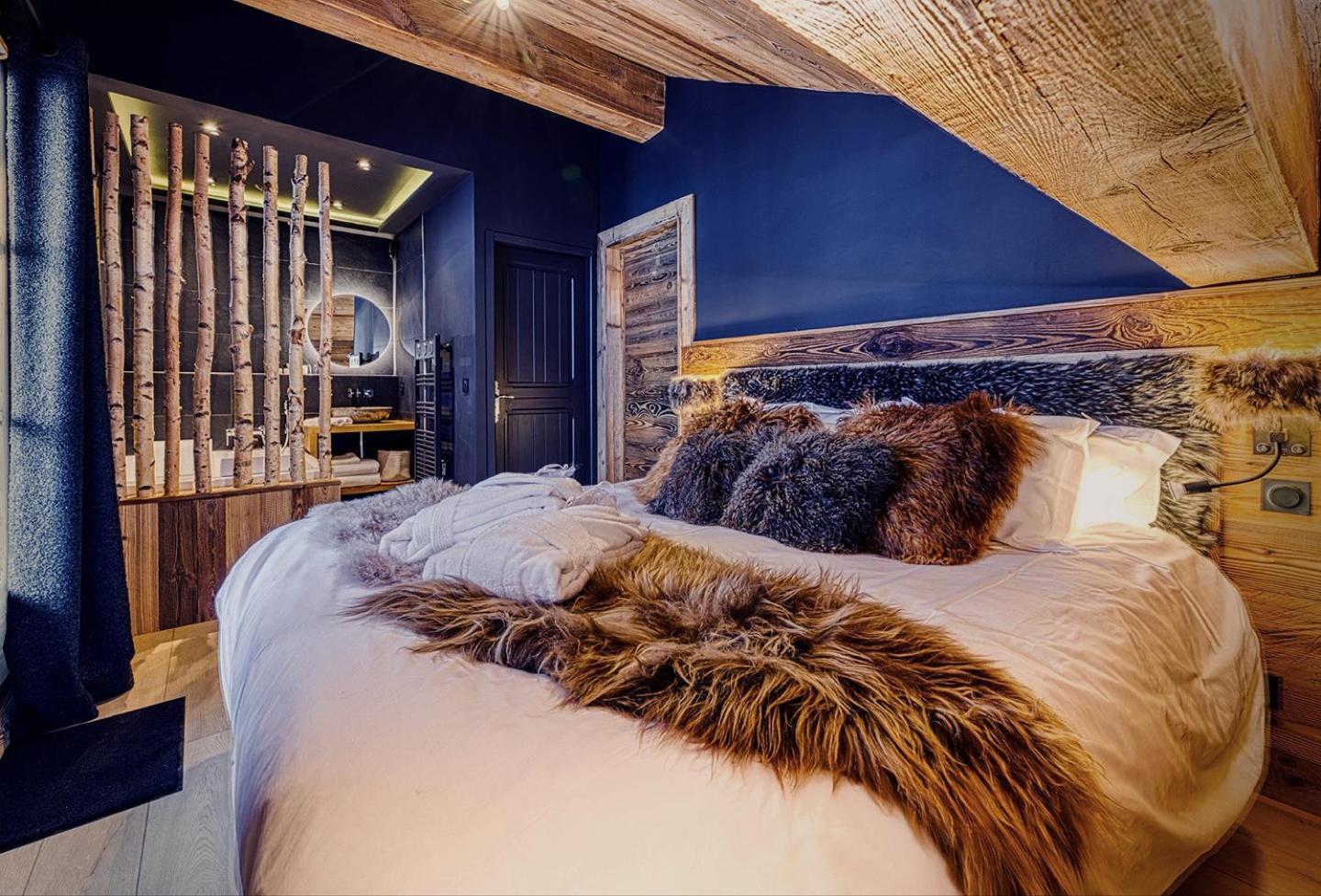 Appartement Style Chalet 5* Vue Mont-Blanc - Arc 1950 Les Arcs  المظهر الخارجي الصورة