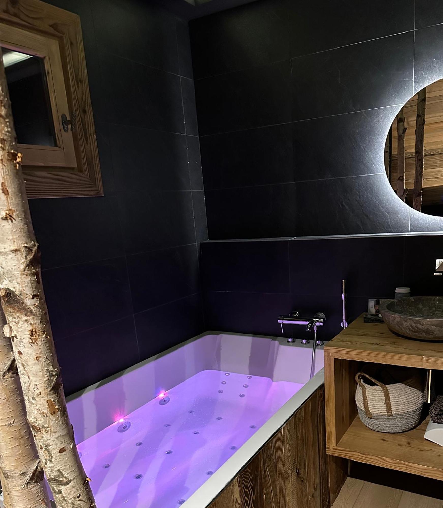 Appartement Style Chalet 5* Vue Mont-Blanc - Arc 1950 Les Arcs  المظهر الخارجي الصورة